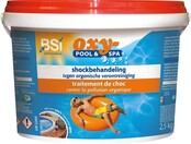 BSI  Oxy Pool & Spa Traitement choc et élimination des impuretés organiques dans l'eau.