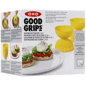 OXO Pocher à Œufs en Silicone, Jaune - Lot de 2