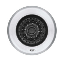OXO Good Grips Siliconen Gootsteenzeef Grijs Eén Maat