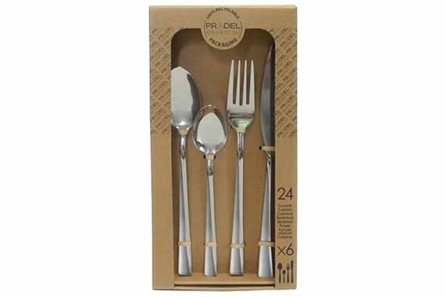 Amefa Pradel Essentiel Absolu Service de Couverts 24 pièces