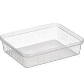Sunware Square Basket A5 Transparent  25,2 x 19,1 x 6,2 cm