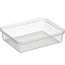 Sunware Sunware Square Basket A5 Transparent  25,2 x 19,1 x 6,2 cm