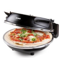 Domo Pizzaoven 'My Express Pizza' Zwart - Keramische Steen