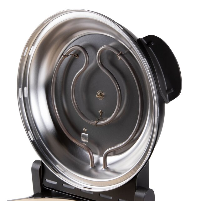 DOMO Pizza Oven 'My Express Pizza' black - Ceramic Stone