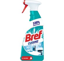 Spray Nettoyant Cuisine Bref - Dégraissant Puissant, 750ml