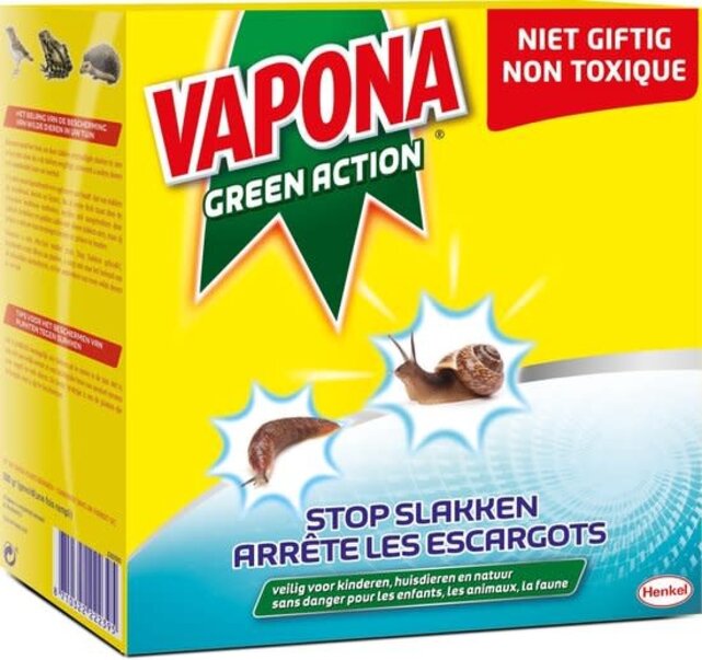 Vapona Natural Stop Snail Slug Pellets - Pest Control - 500 g