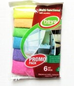 Heva Microfibre Cloth 32x32 Cm 6 Pieces