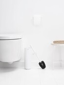 Brabantia MindSet Brosse de Toilette avec Support Mineral Fresh White