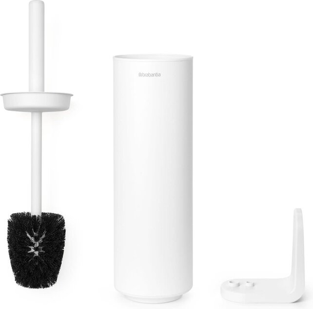 Brabantia Mind Set Toiletborstel Met Houder Mineral Fresh White