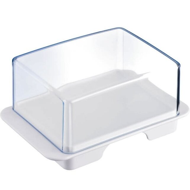 Westmark Butter Dish Plastic White