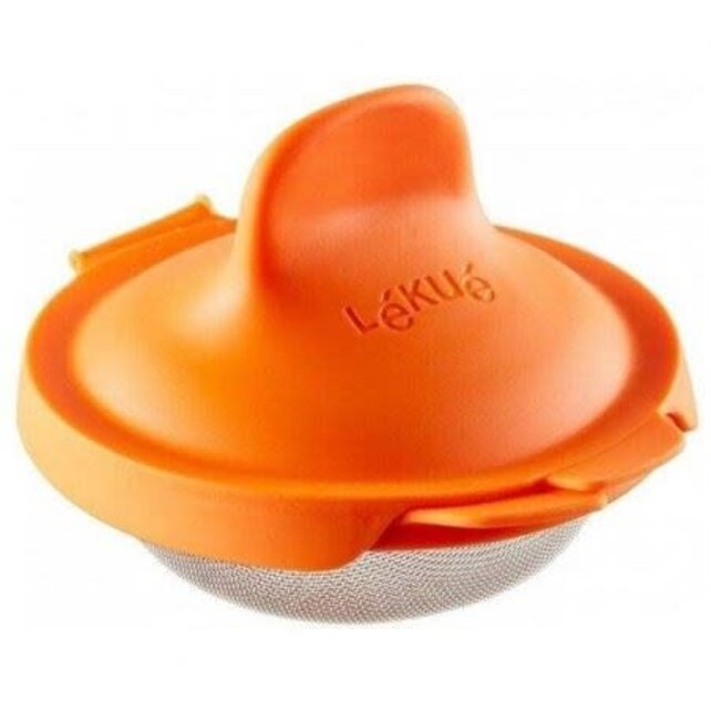 Egg Poacher, Stainless Steel and Silicone