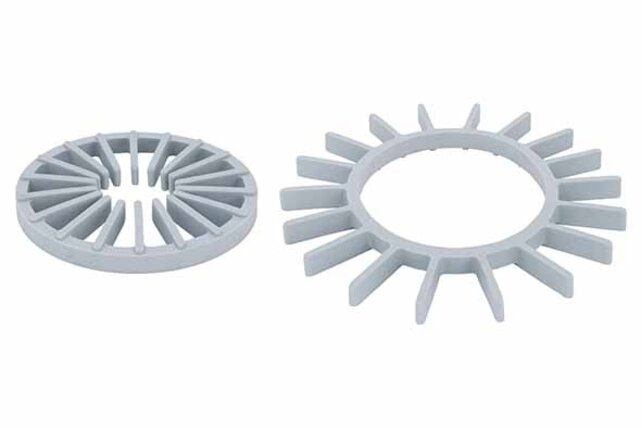 Umkehrbare Topfunterlage D12-19cm aus Silikon