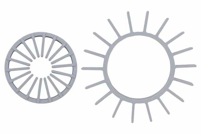 Omkeerbaar Potstaantje D12-19cm Silicone