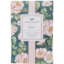 Grünblättrige große Rose