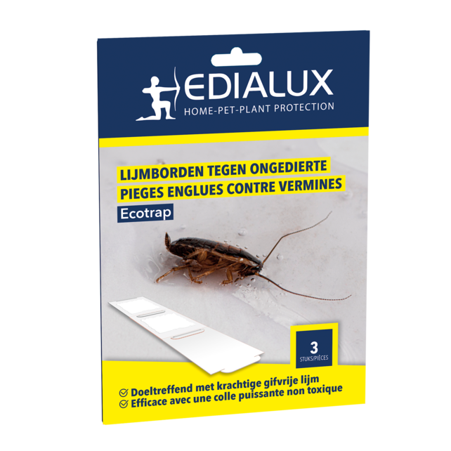 Edialux Ecotrap Muis en Insectenval 3 stuks