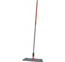 Flipper Staubwischer 40 cm mit Teleskopstiel 150 cm + 10 gelbe Tücher Zitronenduft