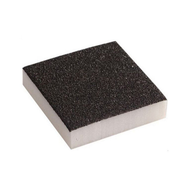 Set van 4 synthetische schrobsponges zonder krassen