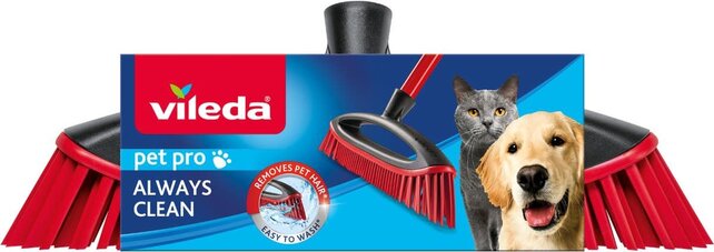 Vileda PetPro Rubber Broom Refill for Pet Hair and Fur