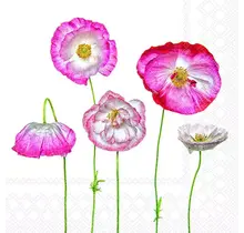 Ambiente Napkins Pale Poppies