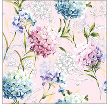 Ambiente  Serviette Horana Lila Mix