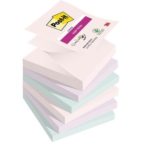 Post-it Super Sticky Z-Notes - 90 Sheets - Pack of 6