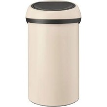 Brabantia Touch Bin afvalemmer 60 liter soft Beige