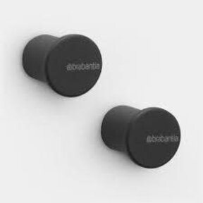 MindSet handdoekhaken, set van 2 infinite grey