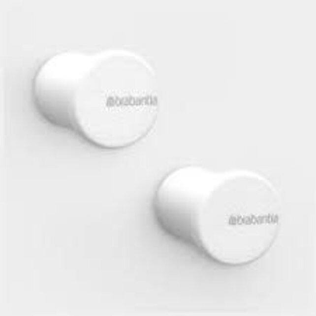 Brabantia MindSet Handdoekhaken, Set Van 2  Fresh White