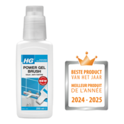 HG Power Gel Pinsel Limette - Wirksames Anti-Kalk-Mittel mit eingebauter Bürste