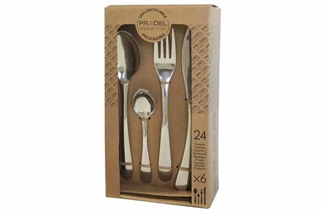 Amefa Pradel Essentiel Ondine Besteckset 24-teilig