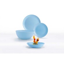 Diwali Light Blue Dinner Set 19pcs Promo