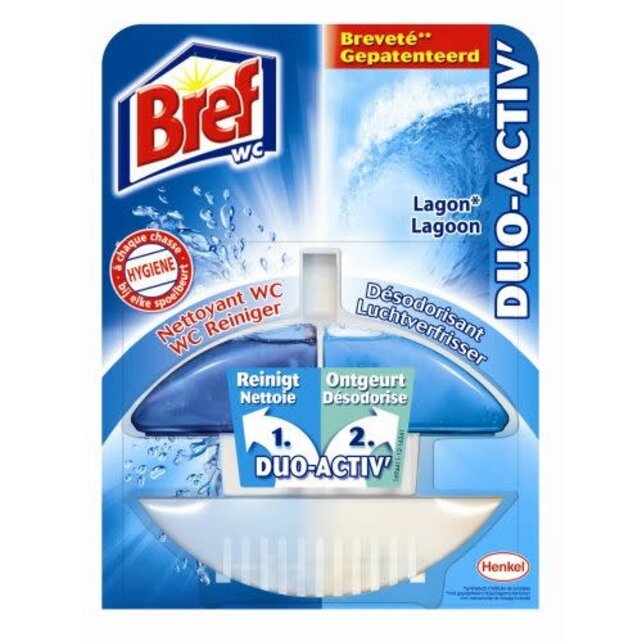 Bref WC Block Duo-Activ Starter Kit - 50ml - Lagoon