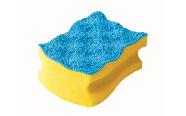 Vileda Colors Scouring Sponges - 4 per pack