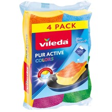 Scouring Sponges Colors - 4 Pieces