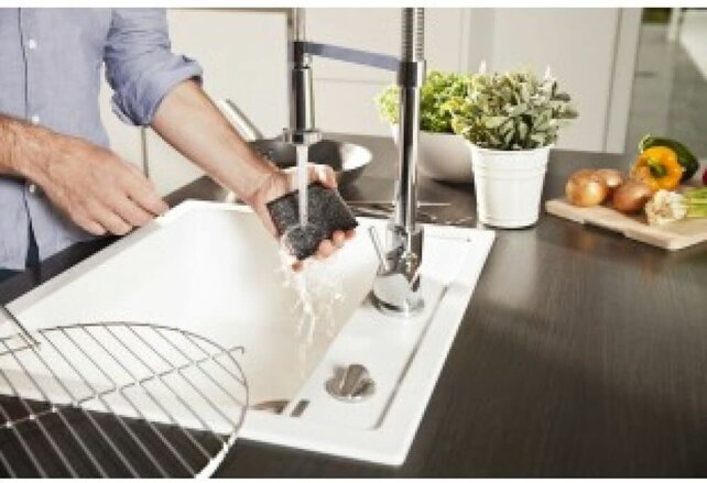 Vileda Tampons à Récurer Glitzi Power Inox 2 Pièces