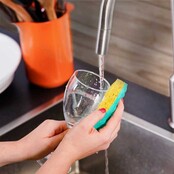 Vileda Glitzi Always Clean Scouring Sponges - Set of 2 - Does not scratch - Viscose sponge