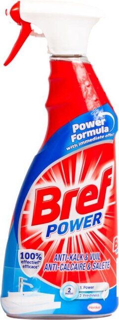 Bref Power Spray Anti-Kalk & Vuil  750ml