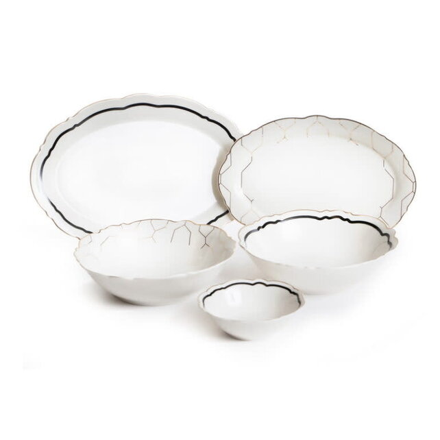 Paldinox 10pcs NBC tableware Set