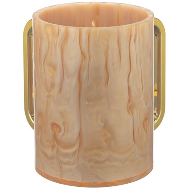 Art Perspex Washing Cup - Marble