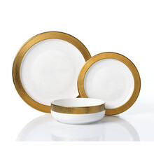 Brilliant Glory Gold  18pc Dinnerset