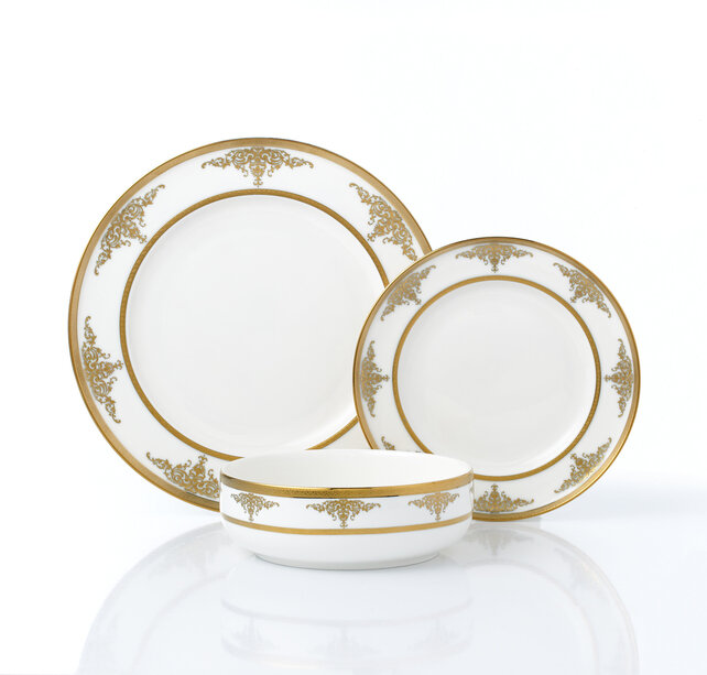 Brilliant Plaza Gold  18PC Dinnerset