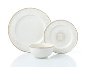 Dinnerware Cavendish with soup bowl 18 pc