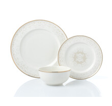 Dinnerware Cavendish with soup bowl 18 pc