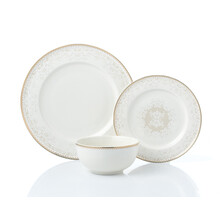 Dinnerware Cavendish with soup bowl 18 pc