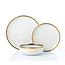 Brilliant Brilliant Dinnerware Modern white 18 pc