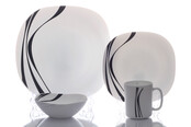 Brilliant Opal Glass Midnight 18 PC