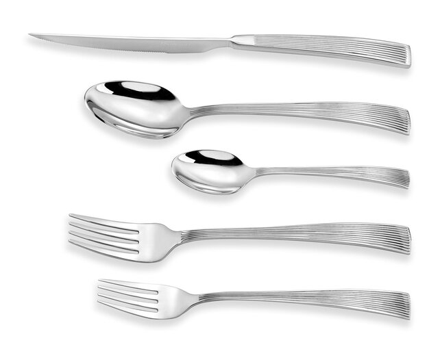 Brilliant Harmony Mirror Flatware 30 pc