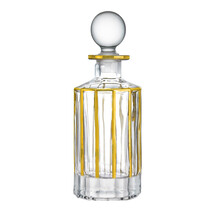 Line round Liqueur Decanter With Gold 250