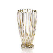 Brilliant Line vase with gold 28 cm