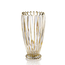 Brilliant Brilliant Line vase with gold 28 cm
